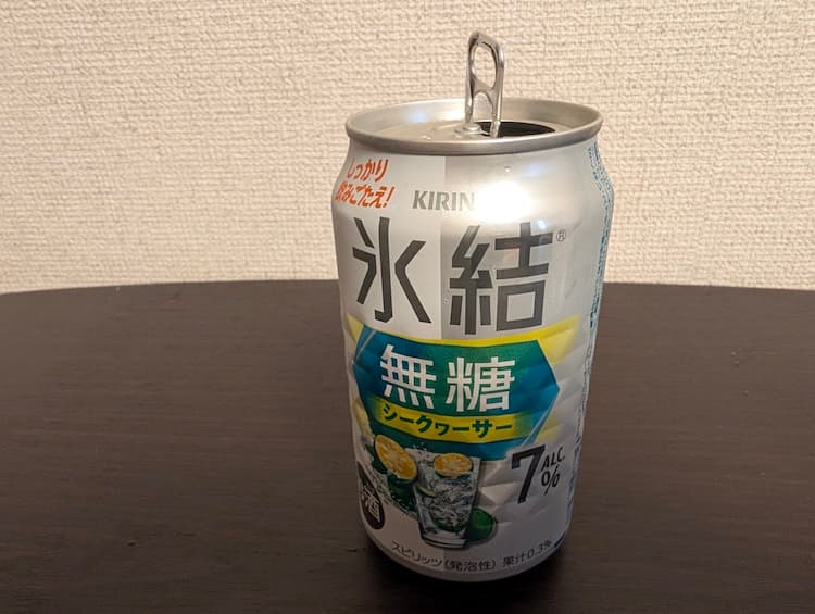 キリン氷結無糖シークヮーサーの缶