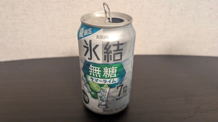 キリン氷結無糖 サマーライムの缶