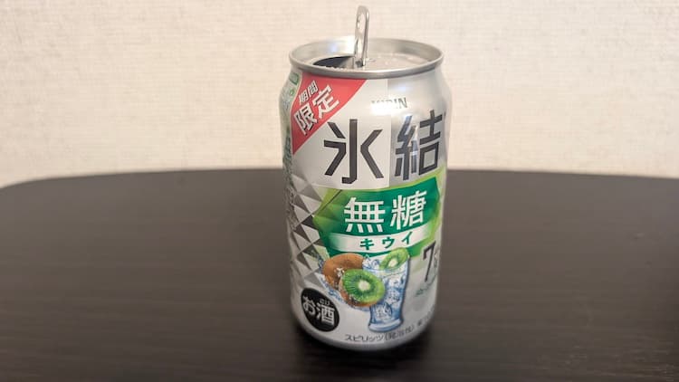 キリン氷結無糖キウイの缶